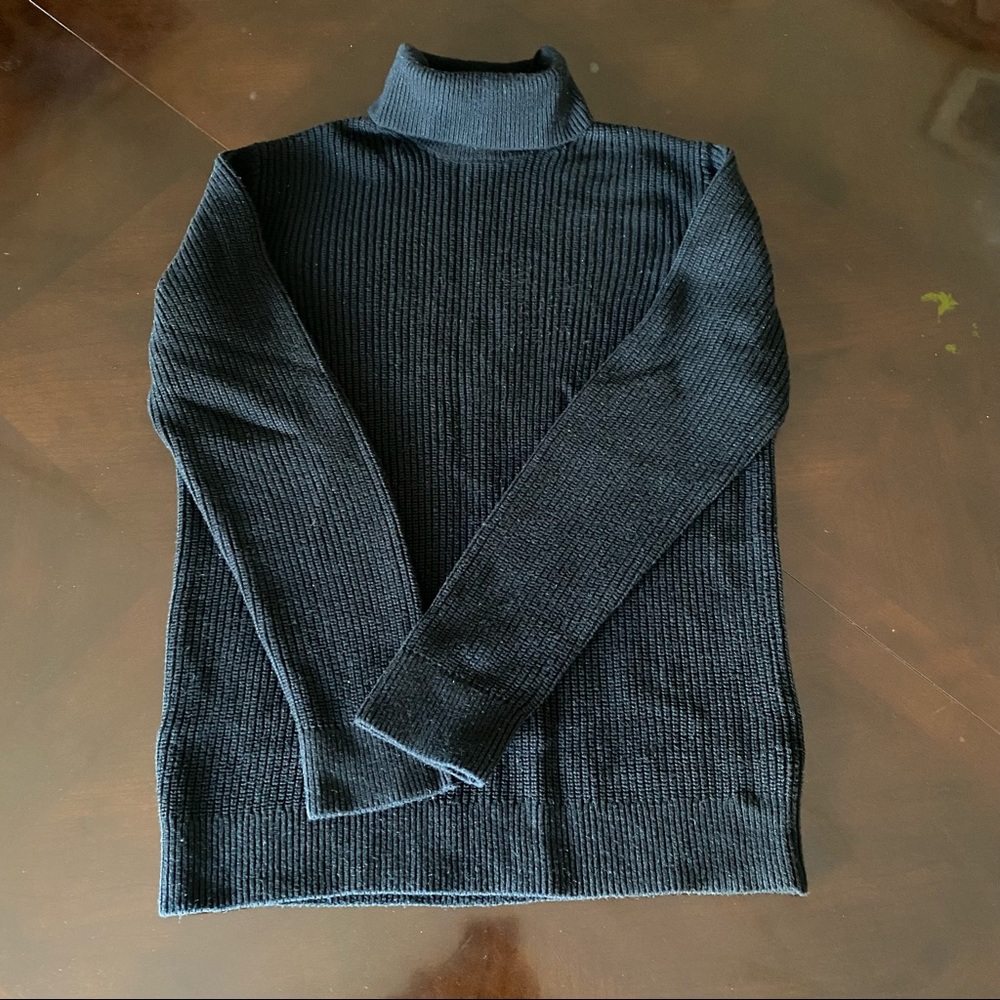 H&M Black Men’s Thick Turtleneck Sweater